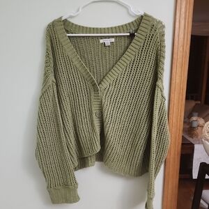 American Eagle Outfitters Sage Green Women's Cardigan